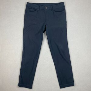Lululemon ABC Slim Warpstreme Mens Size 32 Trouser Pants Grey M5552S Stretch